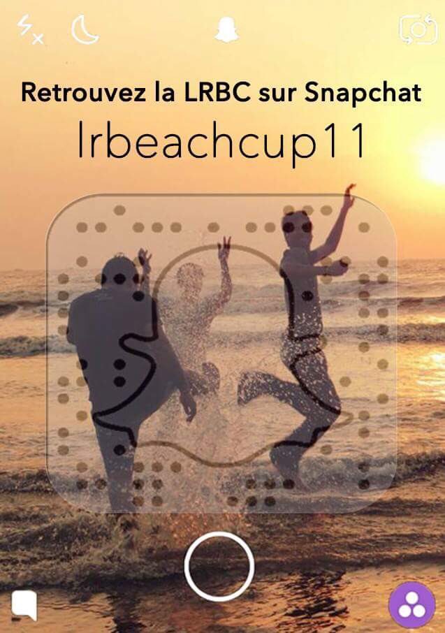 LRBeachCup's tweet photo. Venez suivre nos aventures sur notre Snapchat : lrbeachcup11 🔥 #Snapchat #lrbeachcup https://t.co/00YrjS0fJG