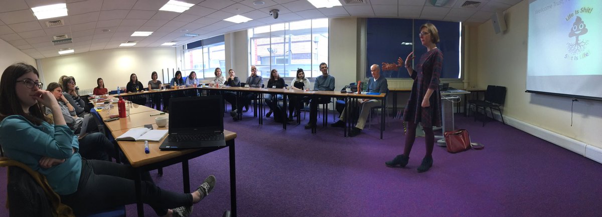 EngageQM's tweet photo. And we're off with Aiofe from @QMULsed, our first speaker at the new #EngagingTopics symposium series of @QMUL peer-to-peer learning https://t.co/lxMmwBQxcZ