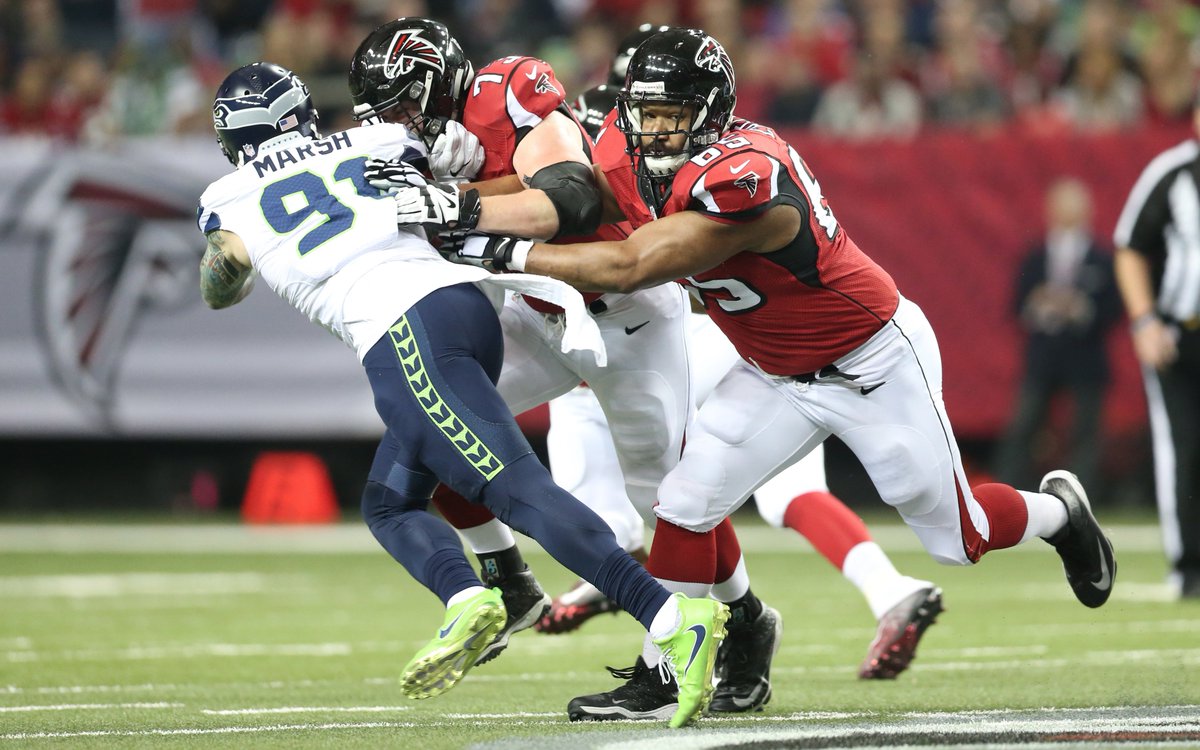 AtlantaFalcons's tweet photo. 11-year veteran Chris Chester will likely retire, according to GM Thomas Dimitroff.

📝 - https://t.co/fXoHhmwfb8 https://t.co/3vqB4R6frw