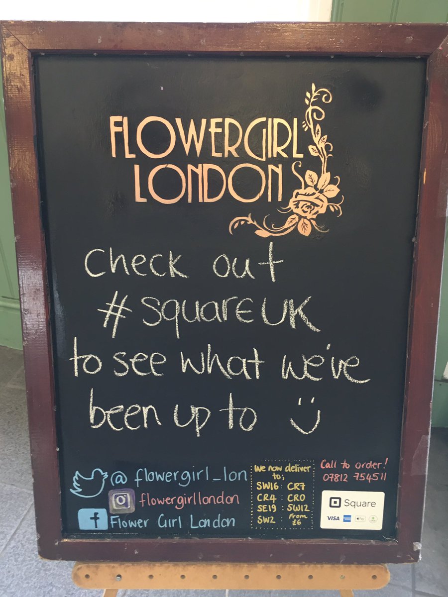 flowergirl_lon's tweet photo. For everyone we've been unable to discuss our card payment facilities with over the last year.. we can blab now ๐๐ป๐๐ป๐๐ป #squareuk #secretsout https://t.co/ALFI5ecOUr