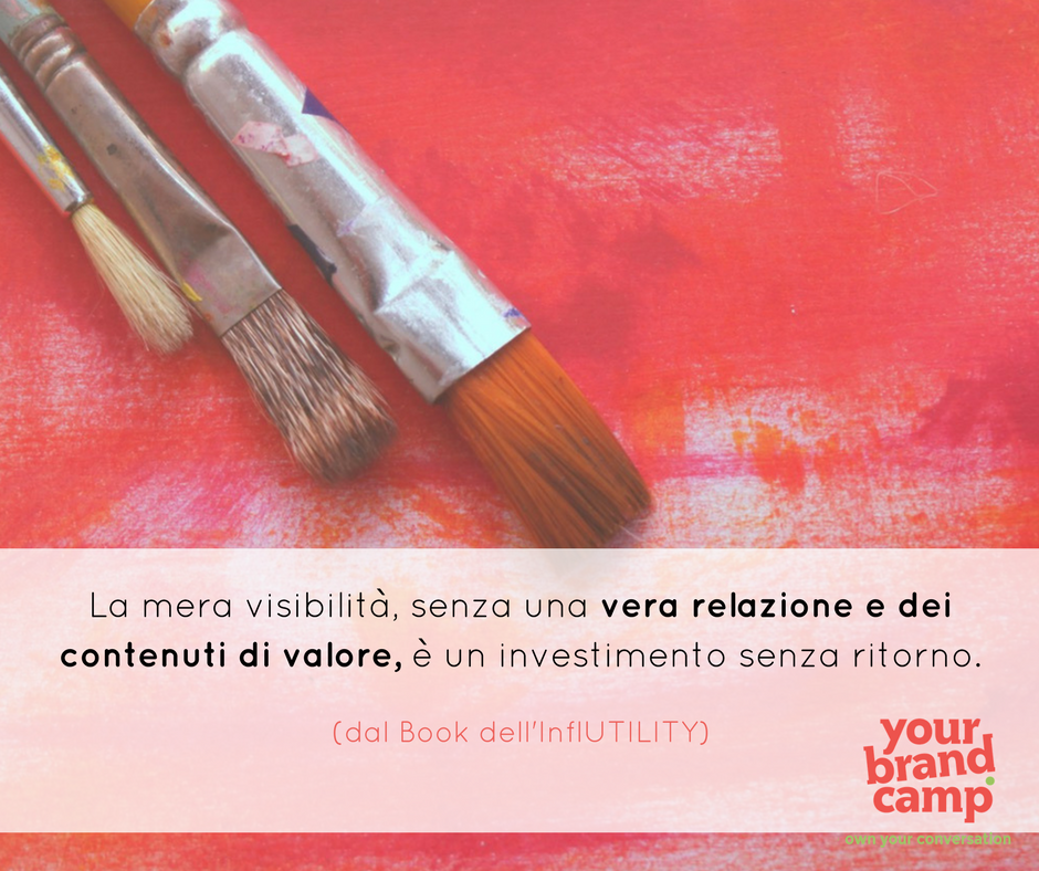 YourBrandCamp's tweet photo. Si può scegliere un approccio diverso all' #InfluencerMarketing? Sì, lo abbiamo raccontato in un Book👉 https://t.co/H1J82UEM8I #InflUTILITY https://t.co/UFItGgHxTM