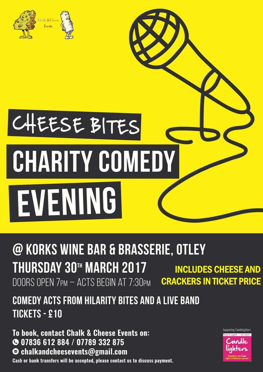 Tonight live comedy <a href="/AllDoneFor9/">All Done For 9</a> <a href="/MotleyClub/">MotleyClub</a> <a href="/YorkshirePianos/">Yorkshire Pianos</a> <a href="/OtleyUkuleleOrc/">OtleyUkuleleOrc</a> <a href="/NiamhHanlon/">NEVE</a>  #otley #comedy