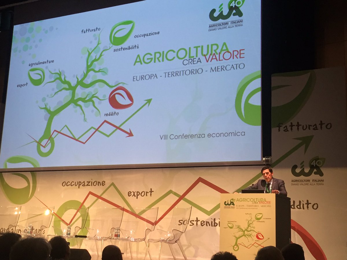Da #ConferenzaEconomicaCia il grazie a tutti gli agricoltori che, lontano dai riflettori, hanno aiutato terremotati