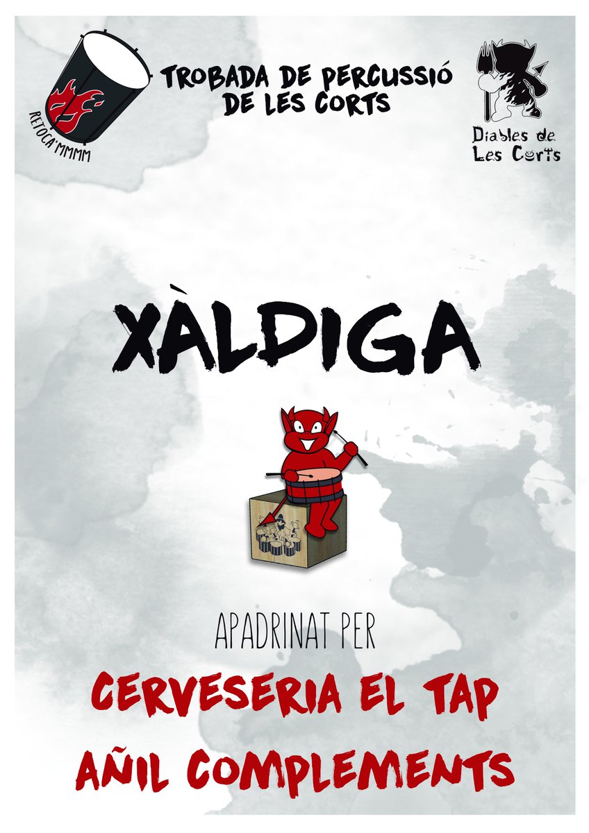 🥁 Aquest dissabte #retocam17 #lescorts! El 9º grup en presentarvos <a href="/TabalersManresa/">Tabalers de Xàldiga</a> #bages! Així sonen: bit.ly/2ol7G19