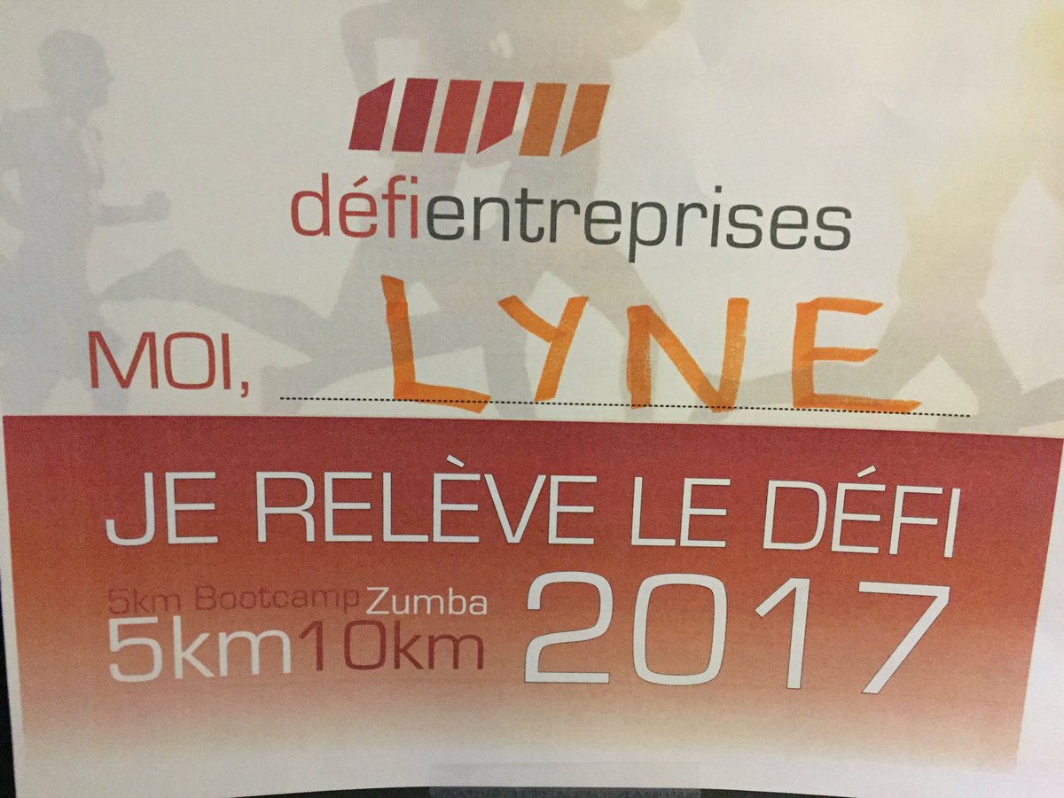 SCQCINC's tweet image. Voici nos participants pour le défi entreprises Québec le 11 juin 2017.
Venez vous joindre à nous.
@DefiEntreprise