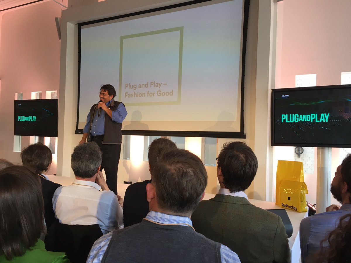 Saeed Amidi 'I want to find the Uber of this industry' @FashionforGood #FashionForGood