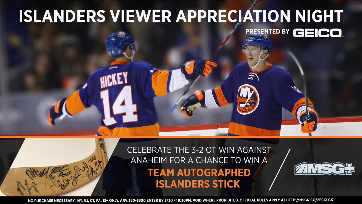 RT if you remember Josh Bailey electrifying the crowd in the home opener! 👌 Watch the #ISLES on MSG+ to see if you've won! #ISLESonMSG