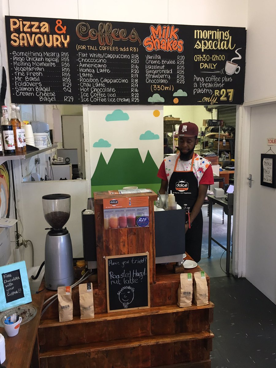 CTbestcoffee's tweet photo. Coffee tripping is all about discovering new places. Found @DolceBakery_CT in Observatory. Has a great Pay it Forward drive to support! https://t.co/5tzoizr9Rv