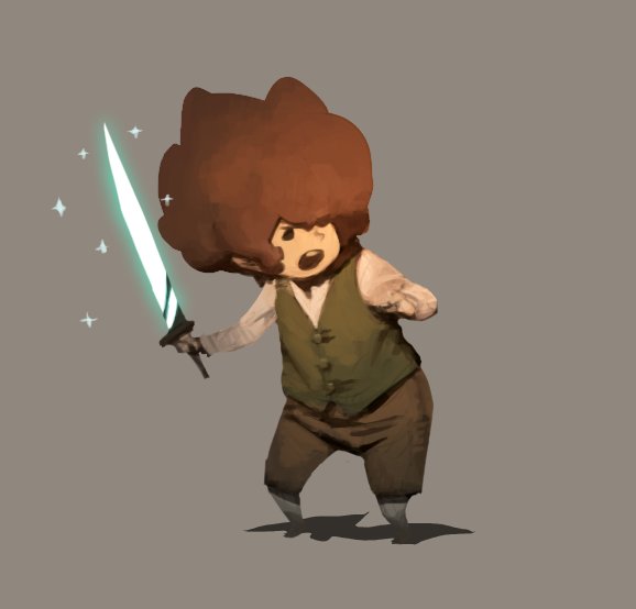 #nonacube #sketch #hobbit