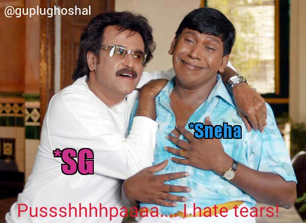 GupluGhoshal's tweet photo. When @SNEHAluvSHREYA met @shreyaghoshal... 😂😂😂
#TrollSGfamily https://t.co/aspbB5DXCn