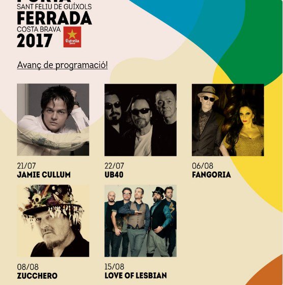 svilarg's tweet photo. Aquest agost ens faltaran dies! @cintogc Gran cartell @PortaFerrada #55festival #Guíxols #CostaBrava #música @theprojectbcn #ganesdevacances https://t.co/cUqPid3nBd