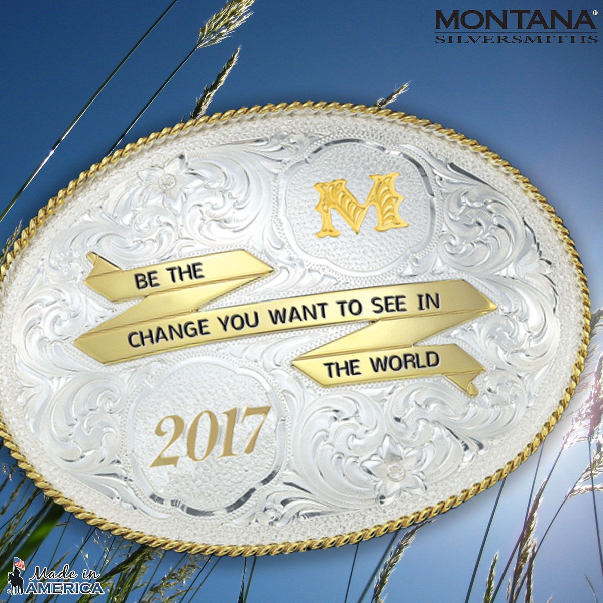 MTSilversmiths's tweet photo. Be the change you want to see in the world.  Inspire your graduates here; https://t.co/VfObxKh1zp #buckleup #graduation https://t.co/fDc3ZZZ9cn