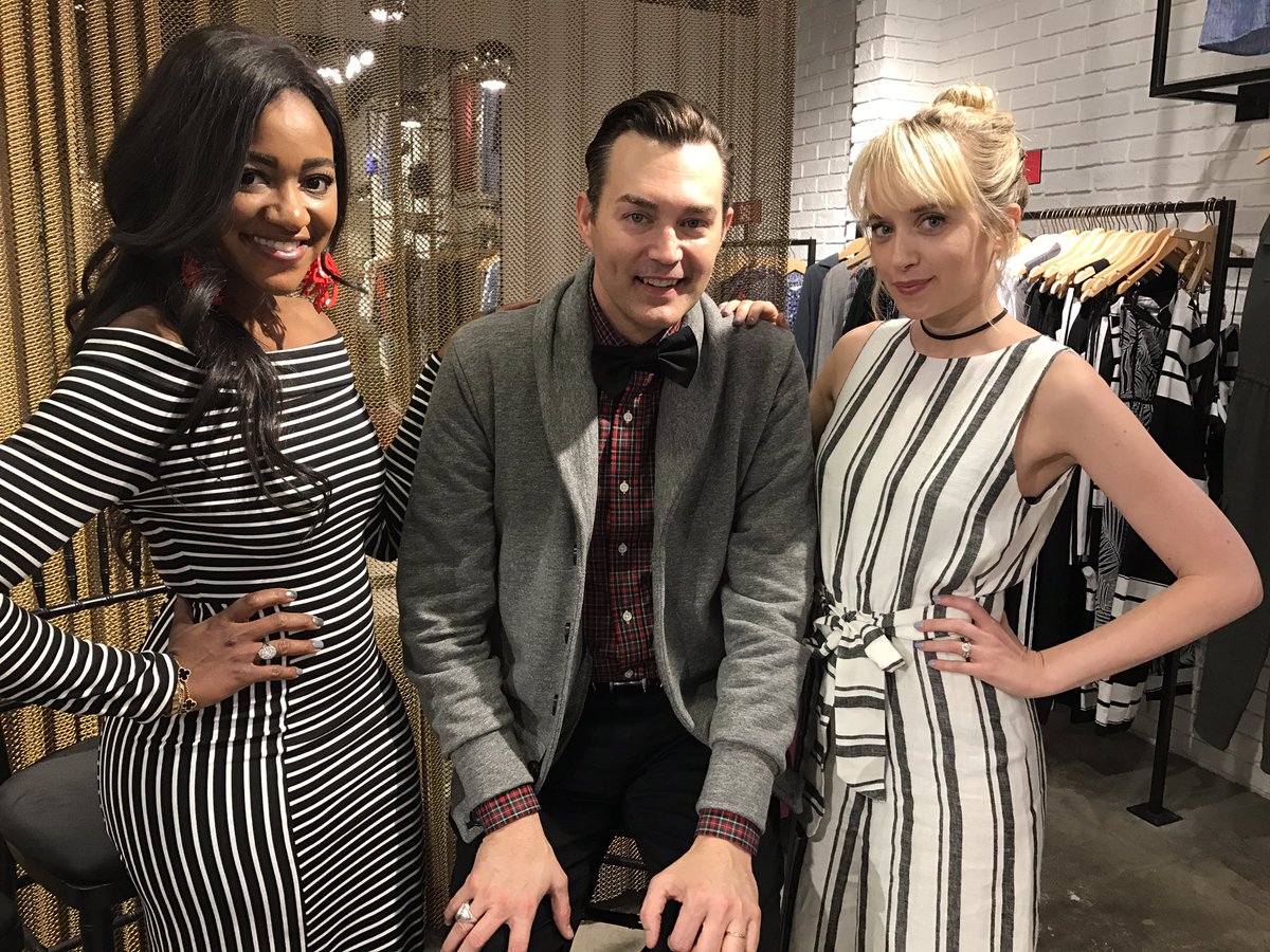 chucksteelman's tweet photo. So much fun last night making noise w/actress Megan Park &amp; #Chicago TV host @BrittneyPayton at Cusp #nmmakesomenoise #iworkatnm @CuspbyNM https://t.co/nmI5Cdam27