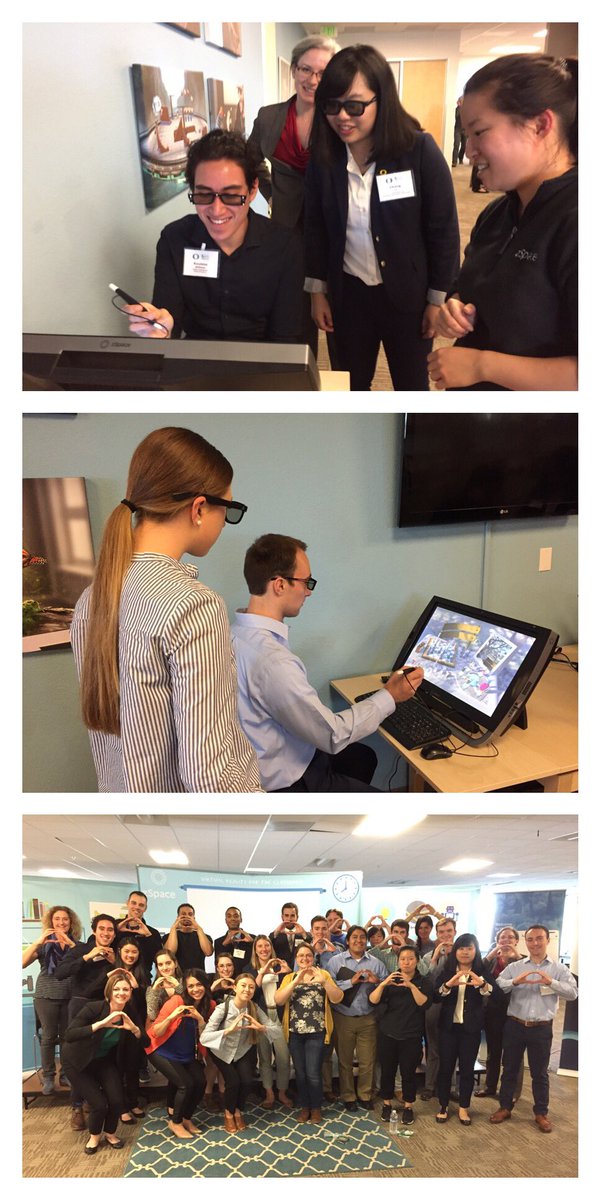 uoduckcareer's tweet photo. #DucksOnBreak @zSpace with #NetworkingSpringBreak2017 #GoDucks   @UOSAA @UOAlumni https://t.co/8PL6nLC7XK