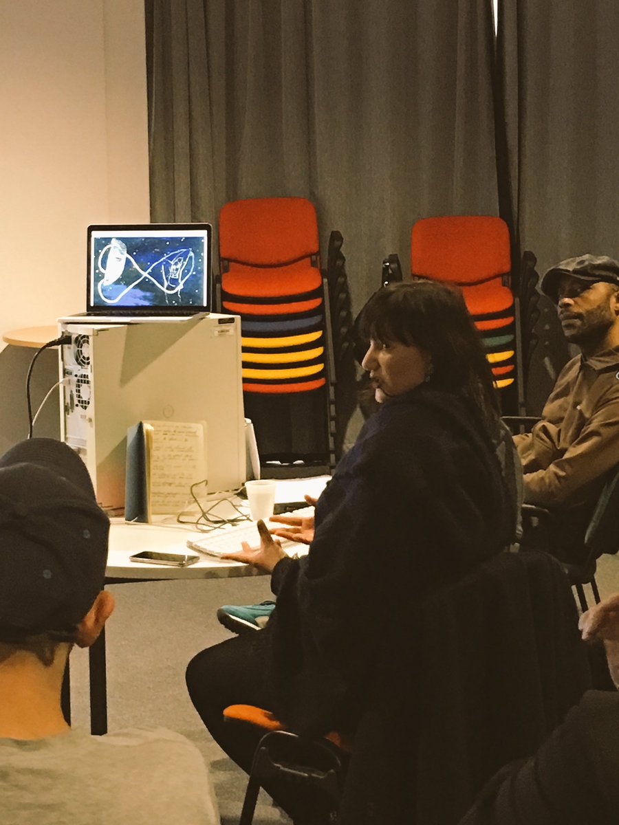 lararatnaraja's tweet photo. @Cathy_Wade chatting #autoicon #theartistisabsent @VIVID_ #donaldrodney https://t.co/bbx3ud0BI4