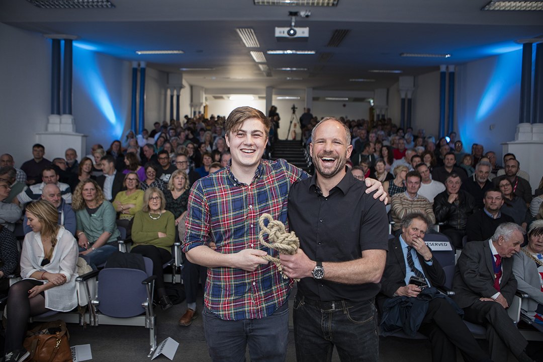 conradhumphreys's tweet photo. Brilli night with @YoungFreddyBenj thanks to everyone that came and supported #BountyProject https://t.co/mJULZDN9a4 @PlymUniMI @PlymUni https://t.co/yJ0PZEVUQv