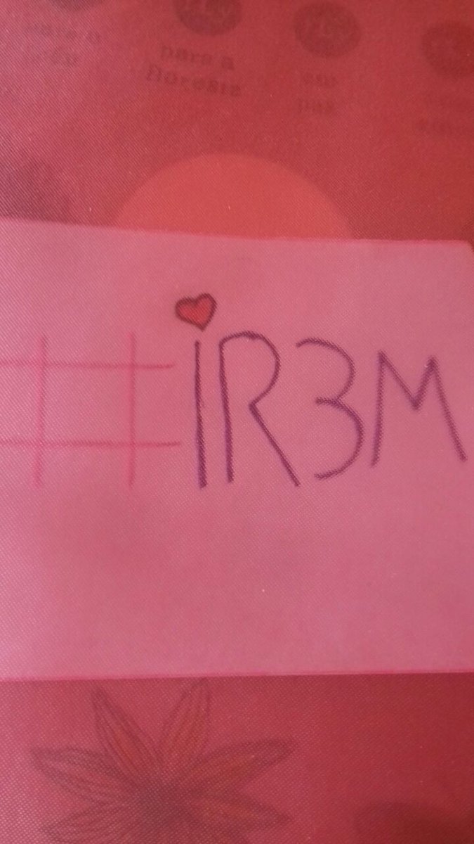 GrazyOl12941156's tweet photo. ❤❤ #IR3M ❤❤ https://t.co/fdUTUyWTz2