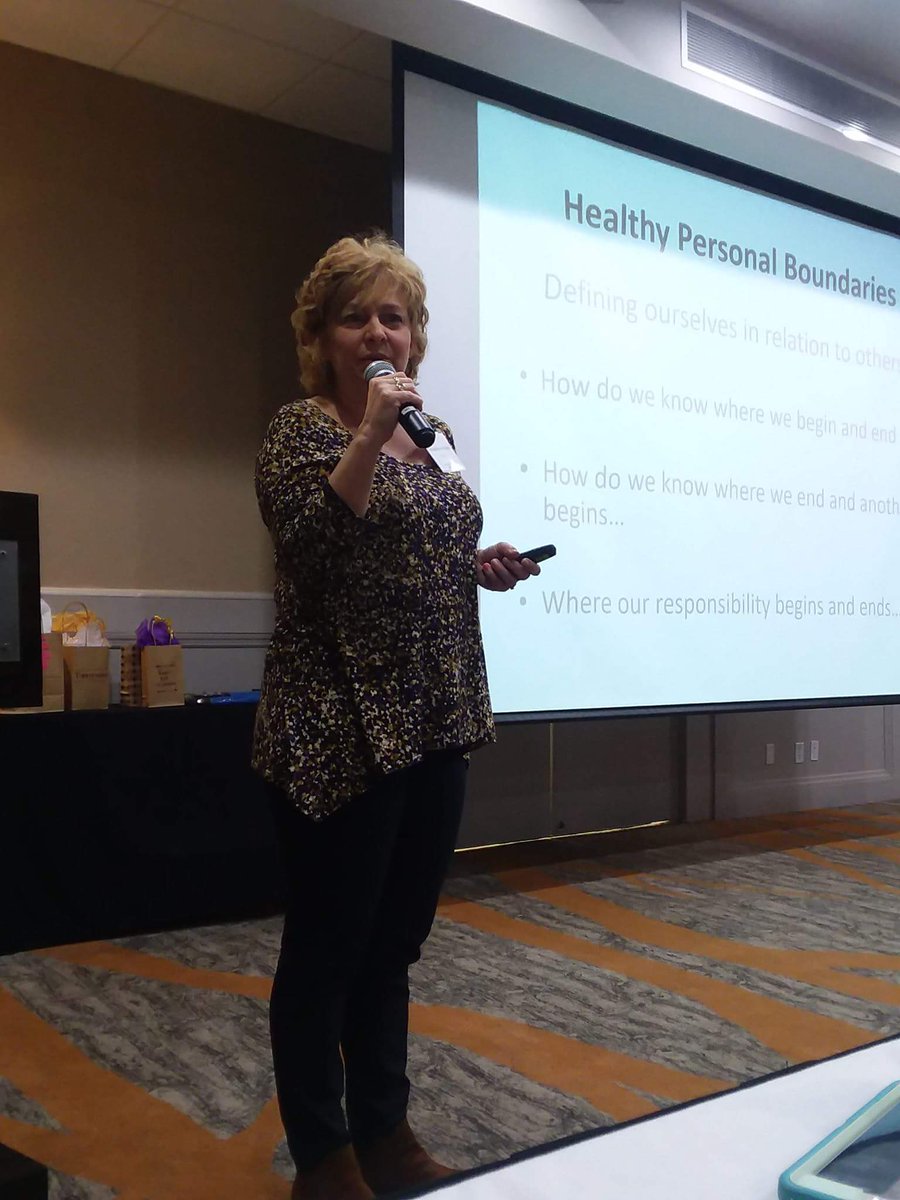 NCTLA1PIO's tweet photo. Our keynote speaker, Elizabeth Wickham. "Fully Present for Your Life" https://t.co/IlT6yln5gF