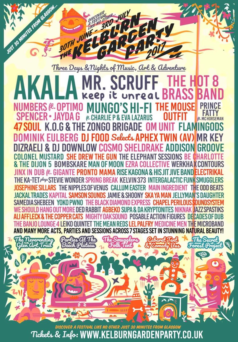 Kelburn Garden Party tweet media