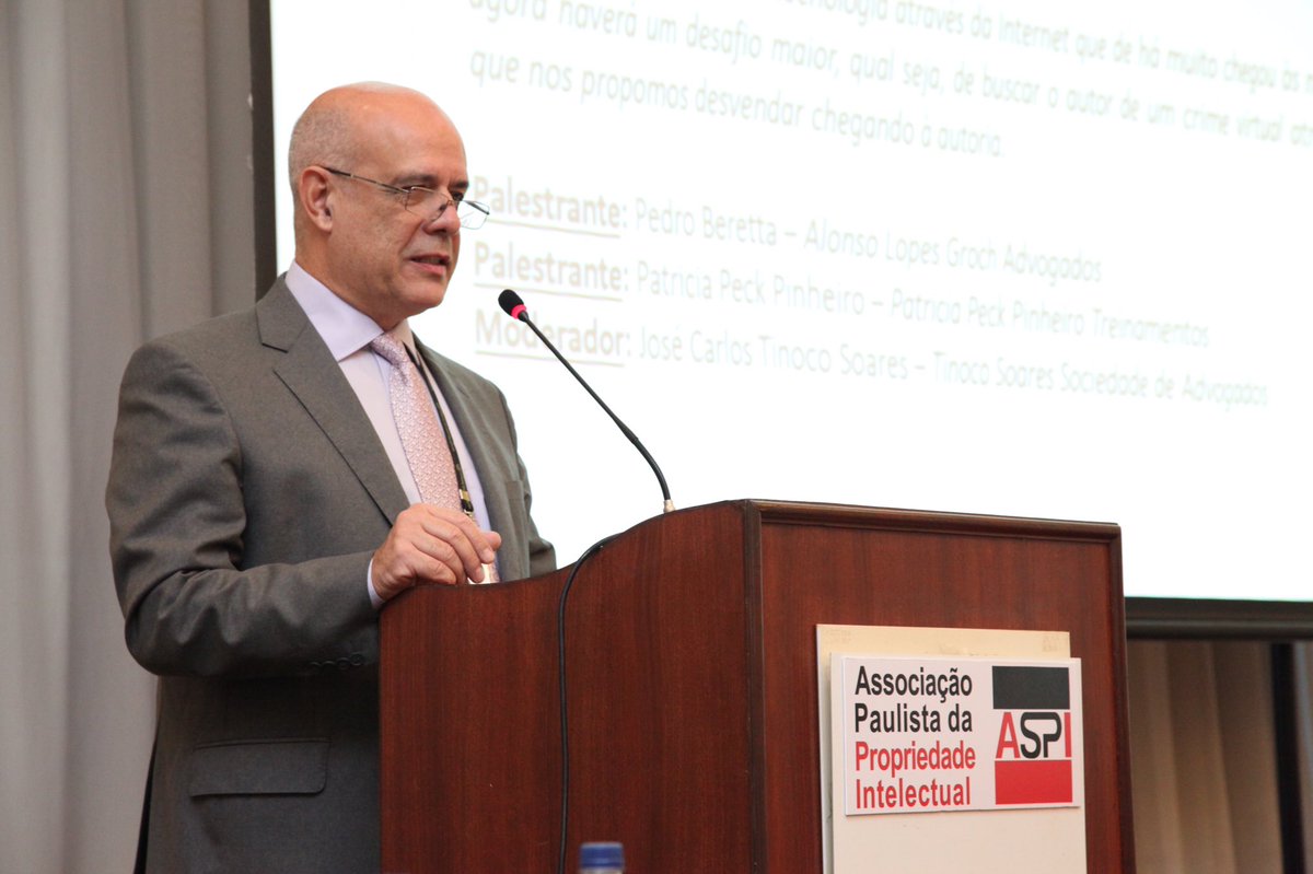 ASPIORGSP's tweet image. Presidente do INPI participa do XVII Congresso Internacional da ASPI. Foto Carlos Mizumoto @inpibrasil