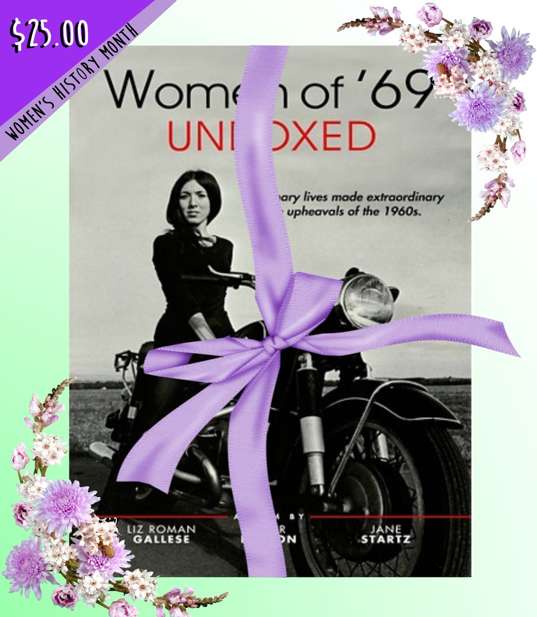 March is #WomensHistoryMonth &amp; a <a href="/Womenof69/">Women of '69 Unboxed</a> DVD is the perfect gift for any woman who continues to fight. *DVDS*---> bit.ly/25ngq6h