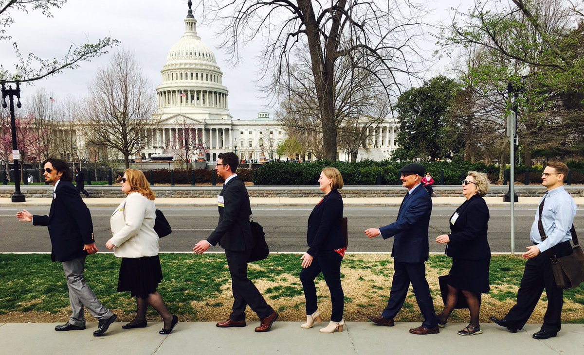 NVPCA's tweet photo. #Nevada takes the hill to show why everyone should #valueCHCs #NACHCpi17 Devotion in motion, Compassion in Action! https://t.co/SsG4U5fReg