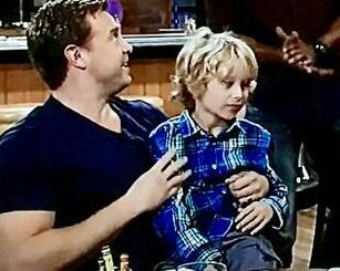 ShirlGCadotte55's tweet photo. @GeneralHospital @valentinifrank @PFossil @MichelleAltman1 #DaSon bonding time #DannyNDaddyTime https://t.co/UkcspbKymO