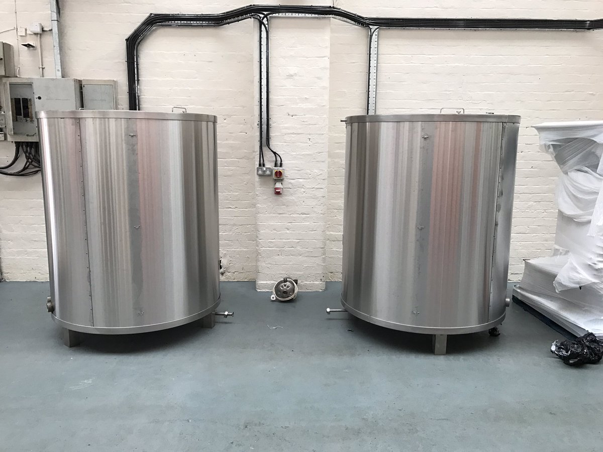 New stainless HLT's being delivered to <a href="/firstchopale/">First Chop</a> 🍺🍺