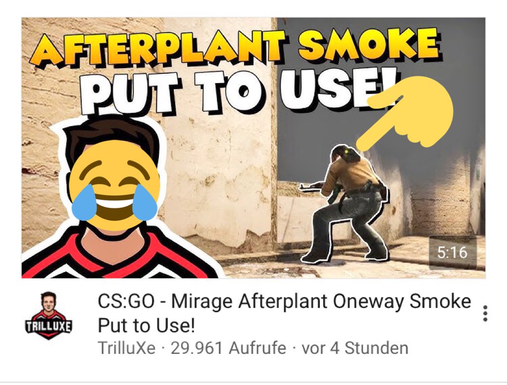 DaBenWiese's tweet photo. @TrilluXeCS wahrscheinlich Afterplant wenn er die Bombe noch auf'n Buckel hat 😂 https://t.co/P1Uhgpw7x0