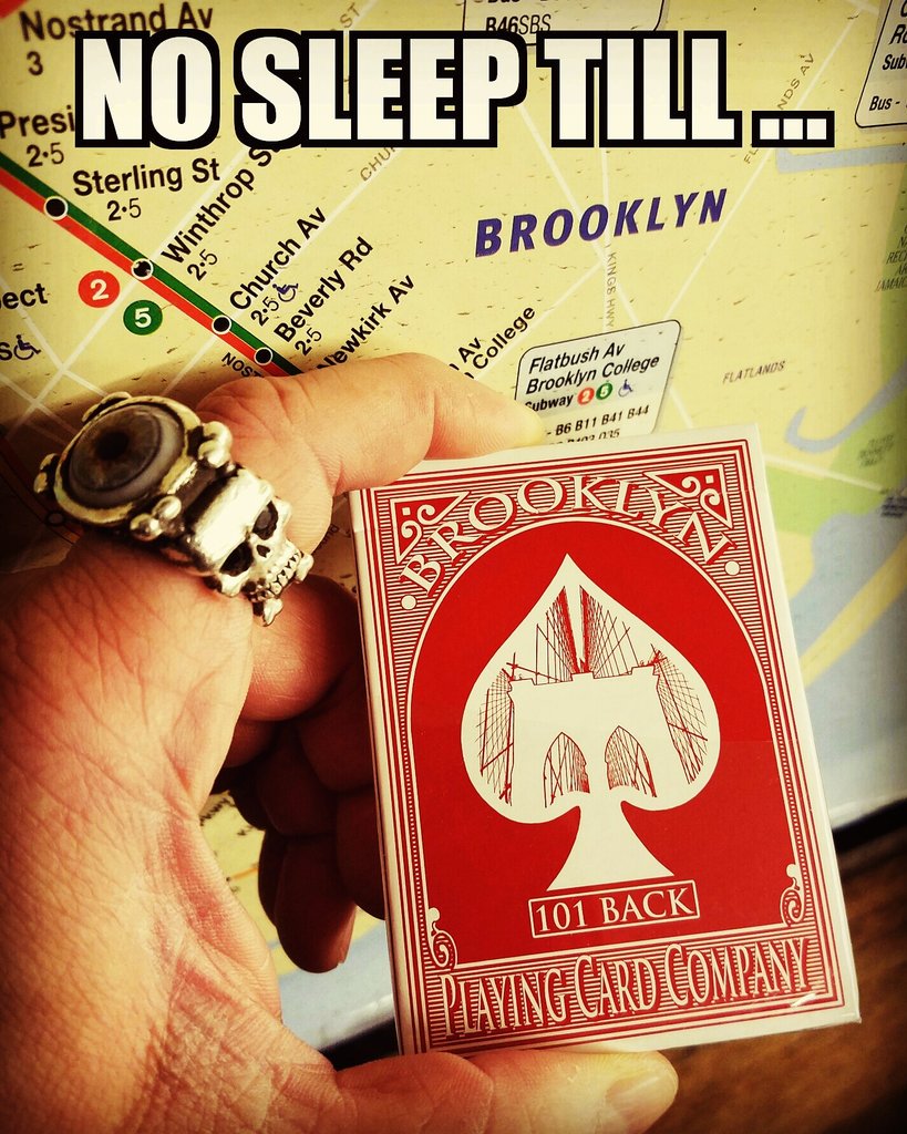 MagickBalay's tweet image. #brooklynplayingcardcompany  ... Sweet!  #playingcards #closeupkings #magickbalay #brooklyn #magicbymagick #magic