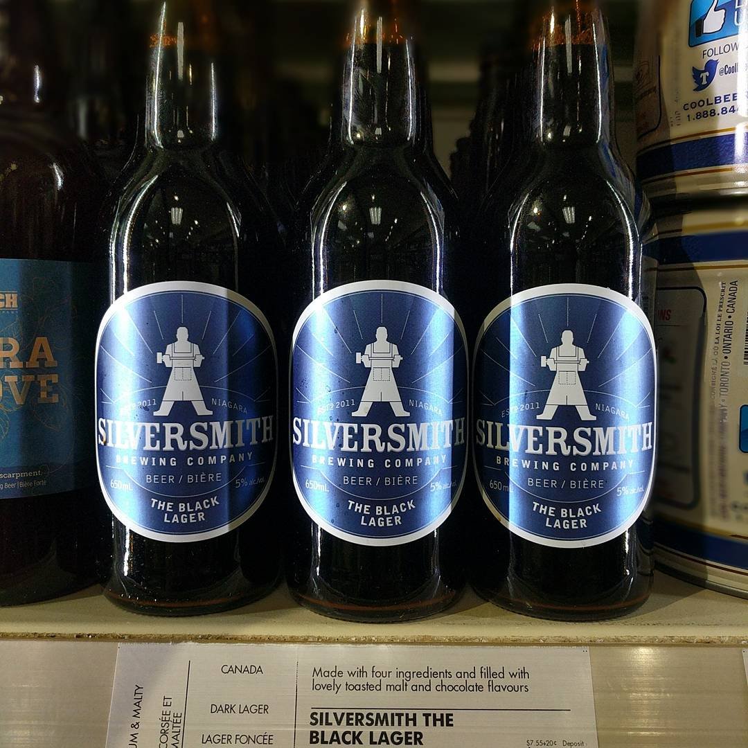 SilversmithBrew's tweet image. BIG NEWS!!! The #blacklager now at the LCBO -- St. Kits, King Street East &amp;amp; Vansickle &amp;amp; here in #notl, Queen &amp;amp; King #ontariocraftbeer #lcbo