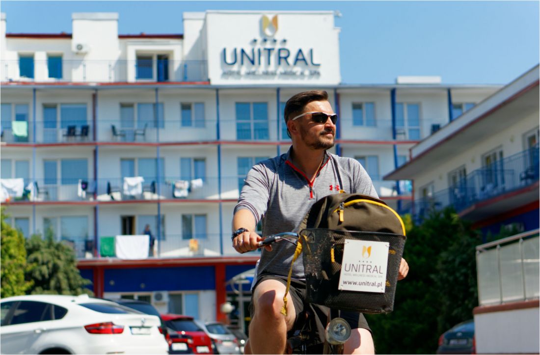 Hotel_Unitral's tweet photo. #Rowery z naszej wypożyczalni przejechały już pierwsze kilometry w tym roku. Sezon uważamy za otwarty! 🚴 #Mielno #Unitral #bike #wiosna https://t.co/C7UVFhlDbP