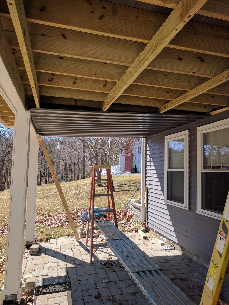 Strong_Builders's tweet photo. Want to dry up the area under your deck? Ask us about this dryspace installation #StrongBuilders #decks #dryspace #remodelingma https://t.co/Spyyj5ODPs