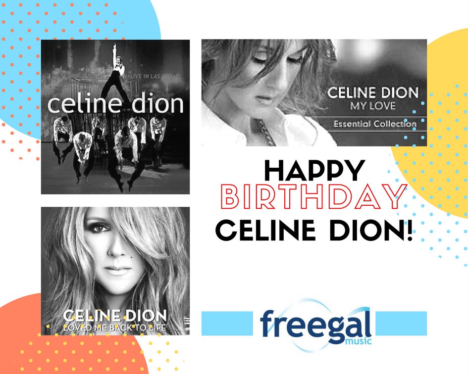 FreegalMusic: Happy Birthday Celine Dion! Celebrate her day by listening to her music here: 