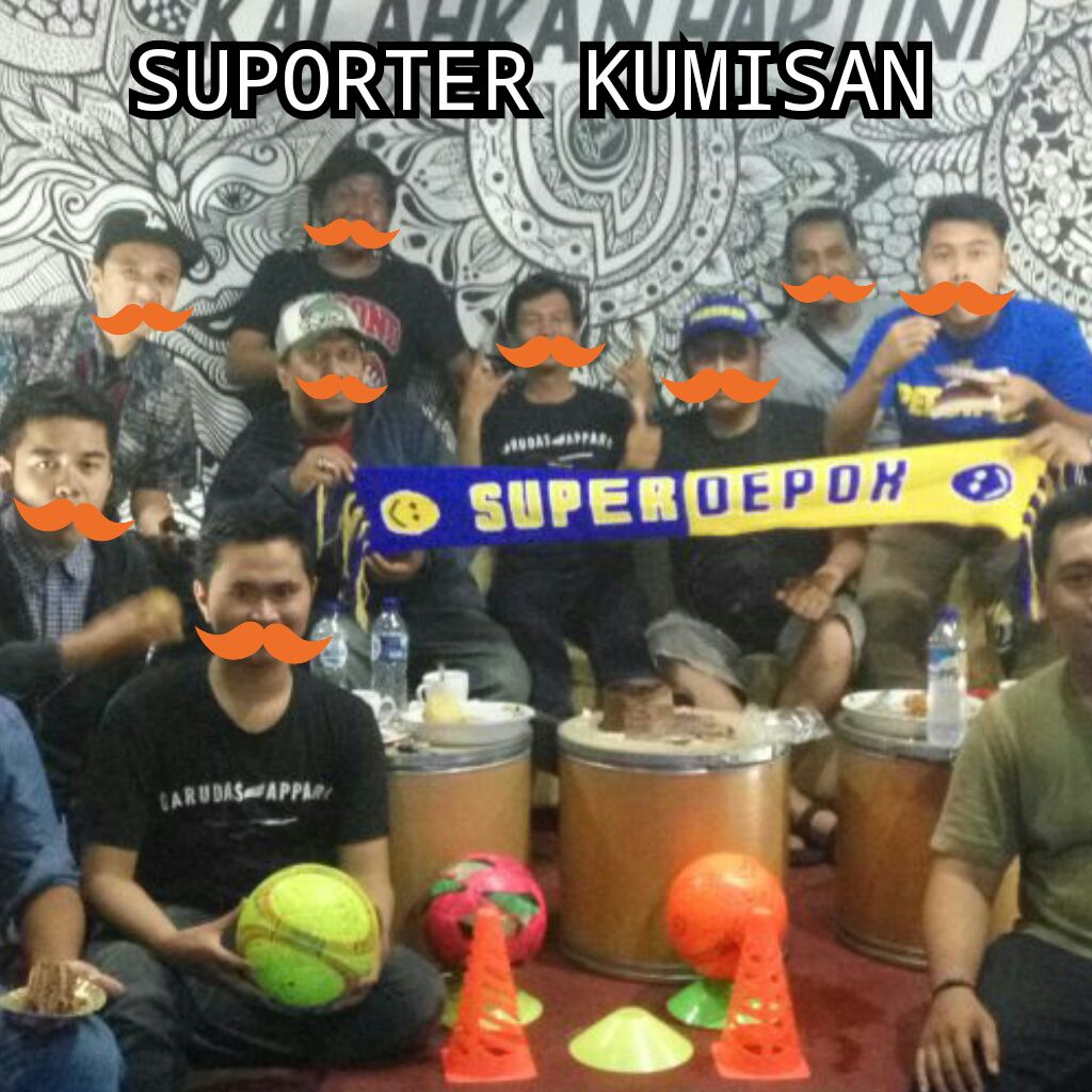 superdepokcyber's tweet photo. Wajib kumisan kalo mau jd suporter depok..kampret bgt ini mah dah https://t.co/cvYHni4jhf