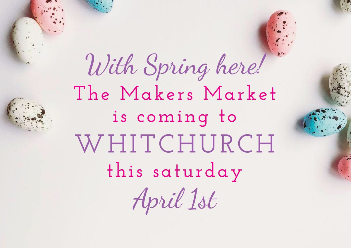 lovecrafters's tweet photo. Have you heard the exciting news the @_makersmarket launching in #whitchurch this Saturday! Checkout the website 🎪

https://t.co/OwgjB6ypiO https://t.co/VFQQvHSksB