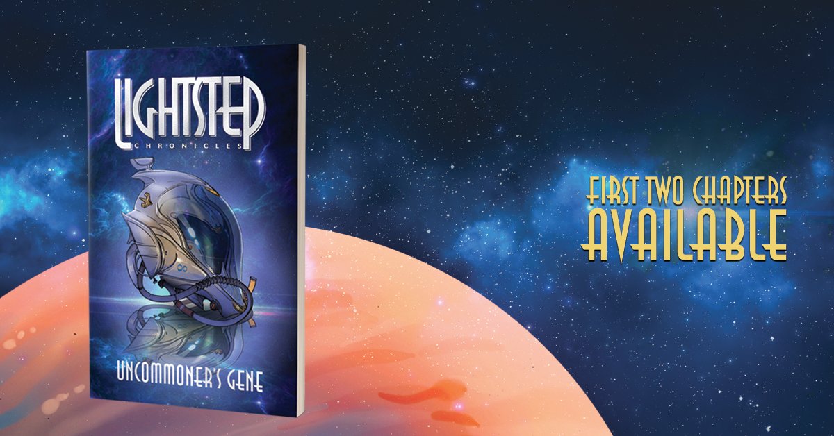 colony_66's tweet photo. Is the wait for #LightstepChronicles driving you crazy? Calm your nerves with the prequel novel, Uncommoner's Gene: https://t.co/8ejpl4MNVl! https://t.co/XuDpUv1L3P