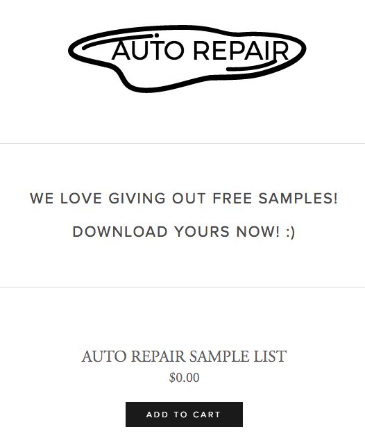 Puddle_auto's tweet image. puddle.cloud/leads-by-indus…
Checkout our free sample of 100 auto repair shops nationwide! Did we forget to mention it's free?