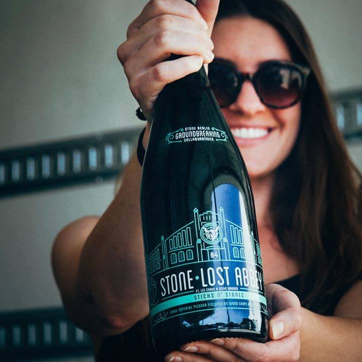 StoneStore's tweet photo. Our newest Stone Brewing Berlin Groundbreaking Collaboration, @lostabbey / Stone "Sticks N' Stones" is ready 4 pickup starting 2day! https://t.co/gPypjUvaGl