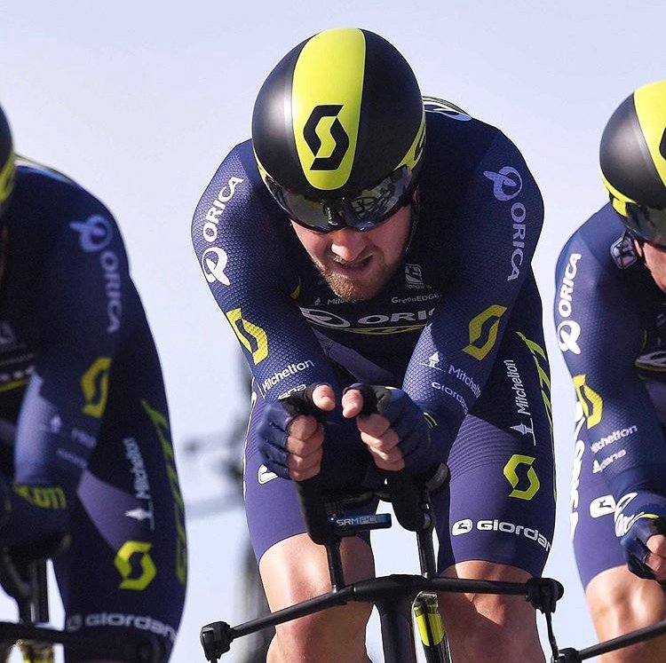 GiordanaCycling's tweet photo. Luke Durbridge WINS the ITT in the final stage of 3 Days de Panne wearing the NX-G skinsuit! @OricaScott https://t.co/ZBTNNUBhwx