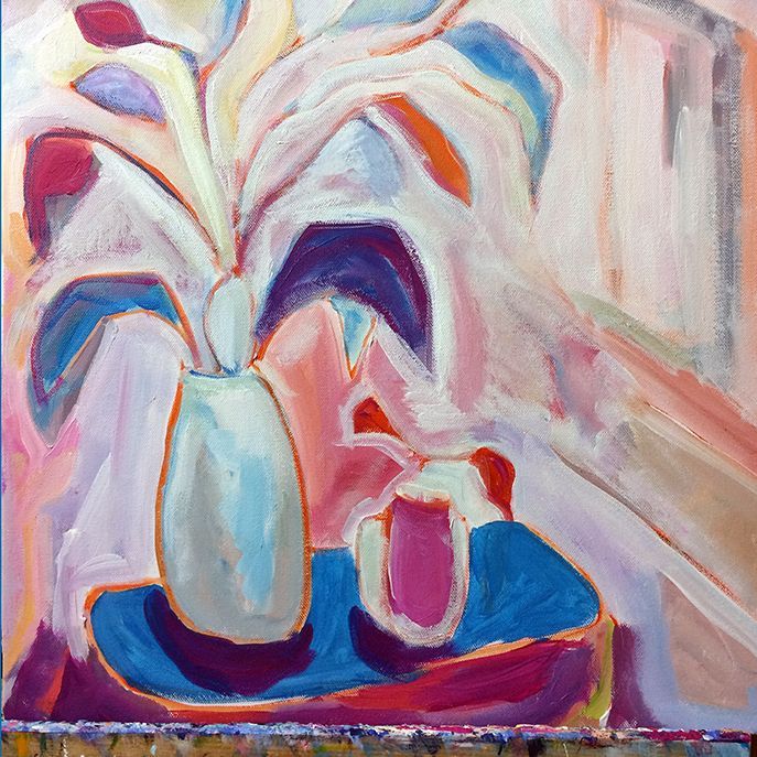 JAM_030's tweet photo. Spring's coming!New #artwork in progress #artberlin #buyartonline #womenartist #berlin #illustration #painting #fineart #expressionsm #kunst https://t.co/Xzf9tL9BaD