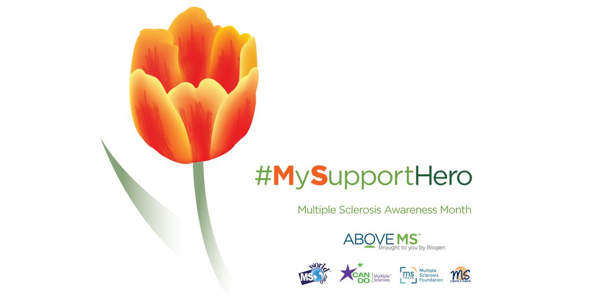 Spread the love with #MySupportHero! Thanks to the support partners who help someone #LivingwithMS #MSAwarenessMonth thndr.me/8bJx8L