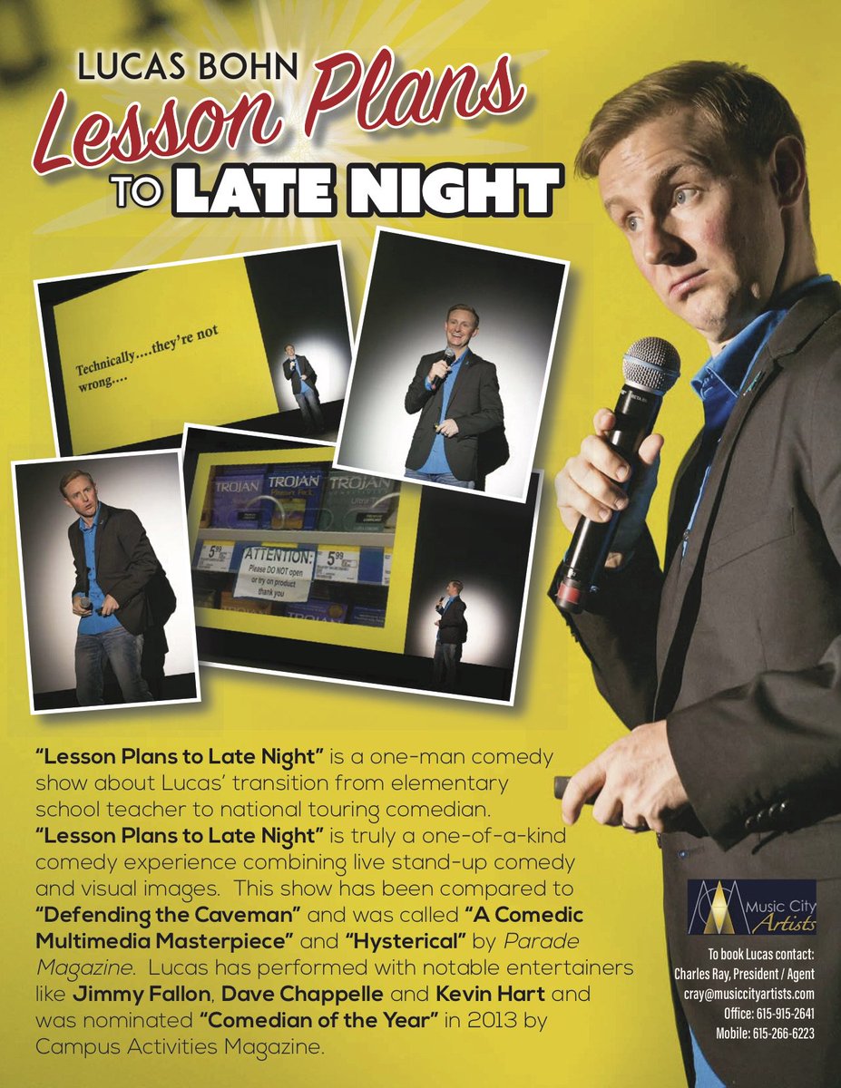 ComicLucasBohn's tweet photo. One month away from my run of shows @DrafthouseDC Stand up, stories and pics!   https://t.co/wpGN3VkYeP … https://t.co/03NInoQmQO
