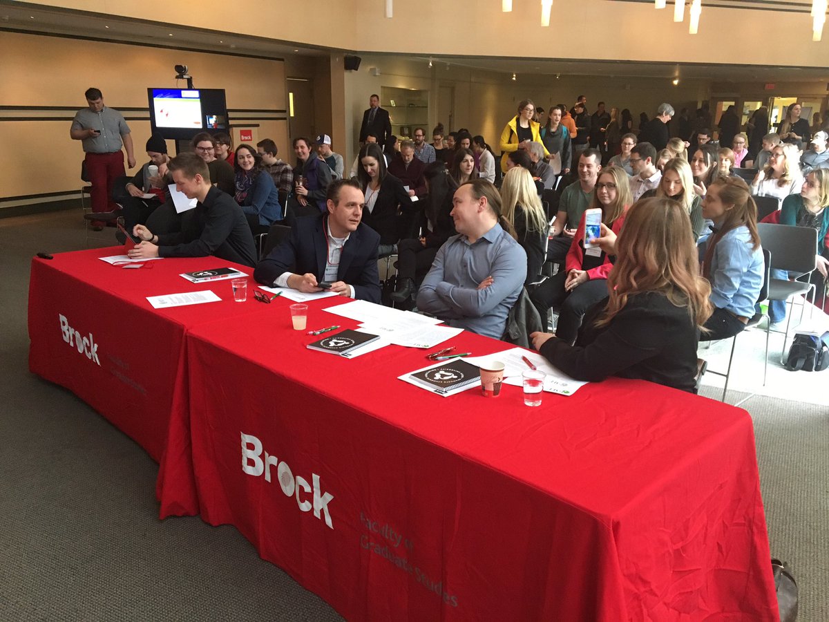 BrockUResearch's tweet photo. Getting ready for the 3MT finals! At Pond Inlet now @BrockGradStudy @BrockGSA @BrockFAHS @BrockBUSU @BrockUMSC @BrockUniversity https://t.co/1TFZr02ViY