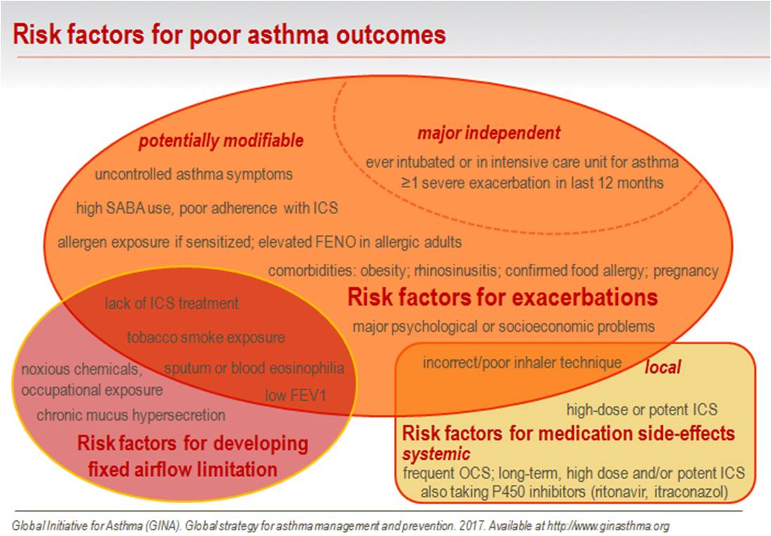 FlorinDanPopesc's tweet photo. Risk factors for poor #asthma outcomes #GINA2017 @EAACI_HQ @EAACI_JM https://t.co/NHO0Q6dUCk