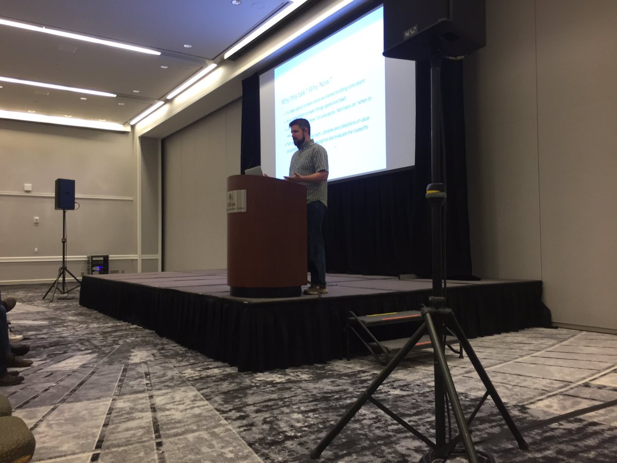 ericnormand's tweet image. Core.async with @timbaldridge at #clojurewest
