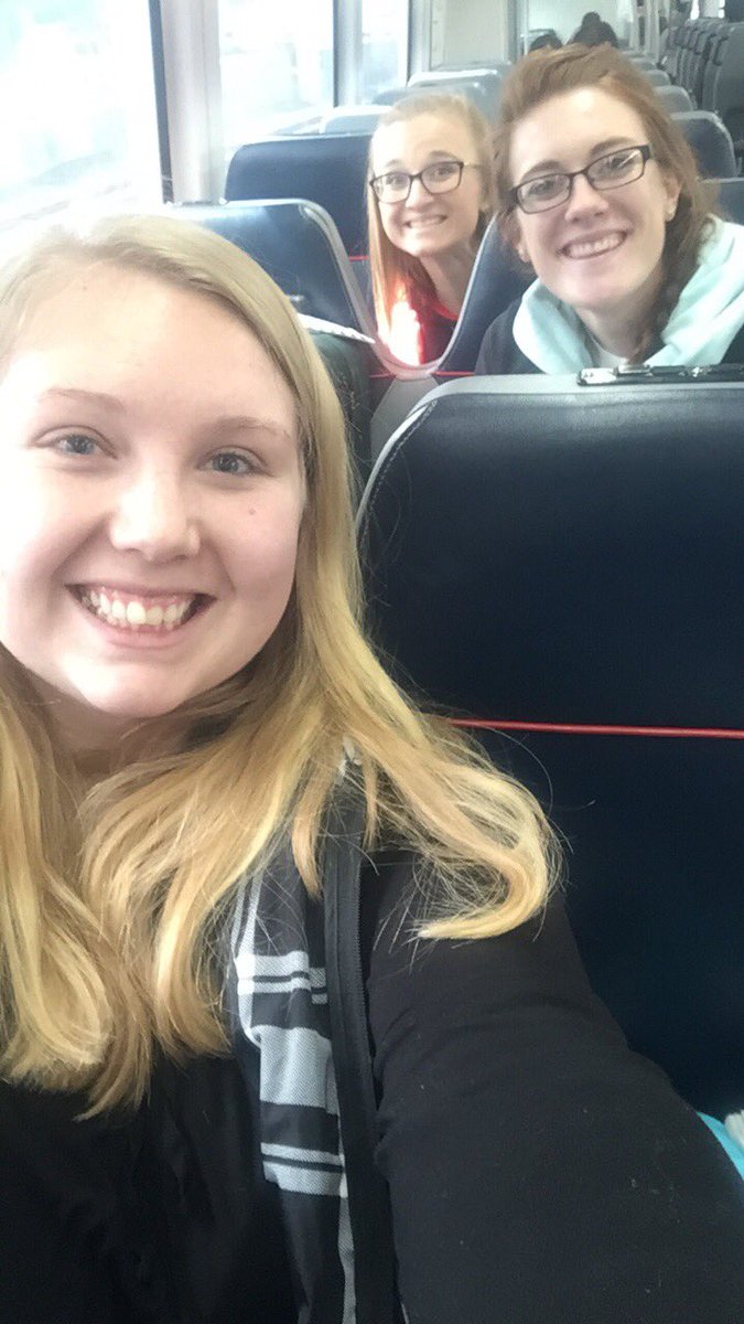 OTSydneyM's tweet photo. Here we come #AOTA17 #trainsplanesandautomobiles https://t.co/hJS1JCSw4m