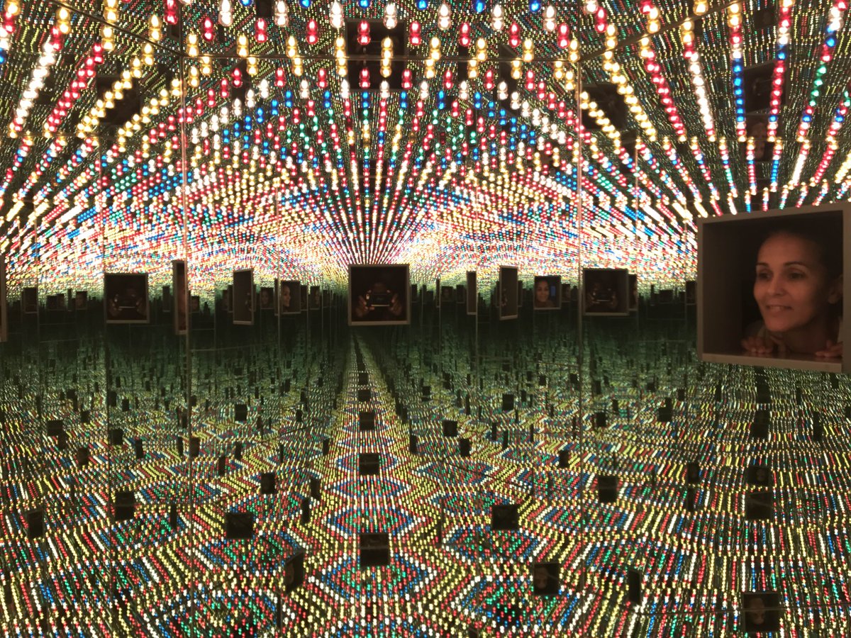 Yayoi Kusama’s exhibit at the Hirshorn was a trip. See it if you can.
