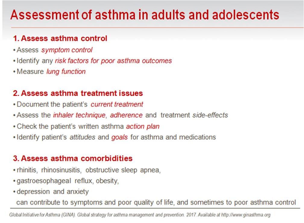 FlorinDanPopesc's tweet photo. Assessment of #asthma in adults and adolescents #GINA2017 @ginasthma @Interasma @worldallergy https://t.co/XVtdILcw1v