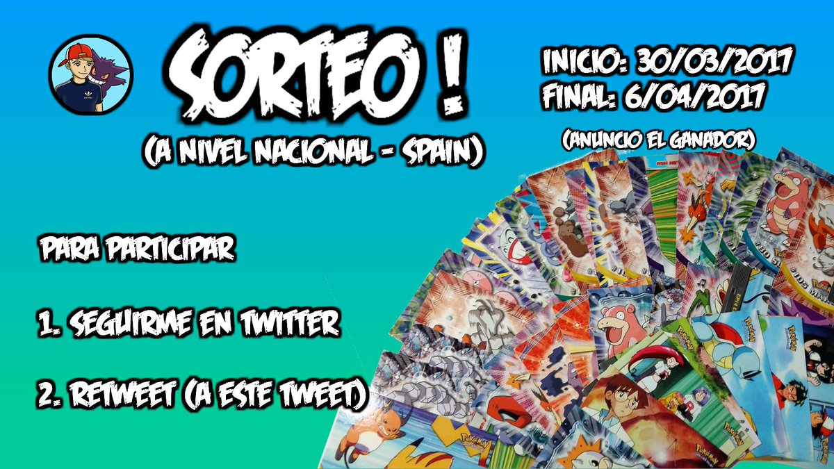 MrTrapero's tweet photo. 🎃🎃 SORTEO DE 40 CARTAS POKÉMON (1999) 🎃🎃

- RT 🔁 y FOLLOW! 🔜 
- Solo España!
- Vídeo donde las enseño! https://t.co/36Z9FU6Yie
- Más info⬇️ https://t.co/fOJLM1MPgZ
